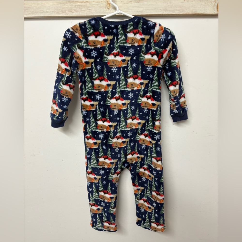 Vineyard Vines Holiday Fleece Sleeper 12-18 Months - Picture 5 of 5